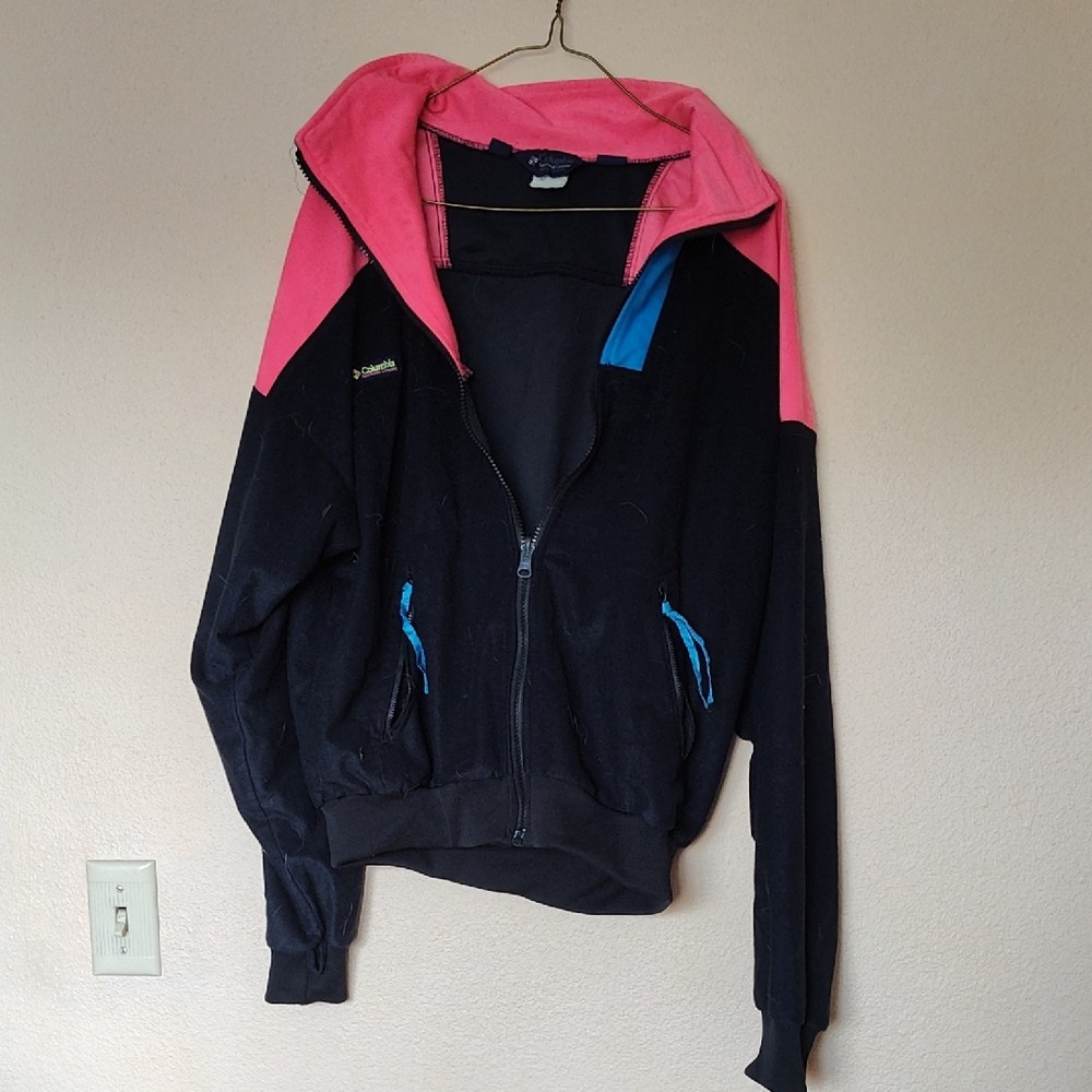 Columbia Black and Pink Jacket